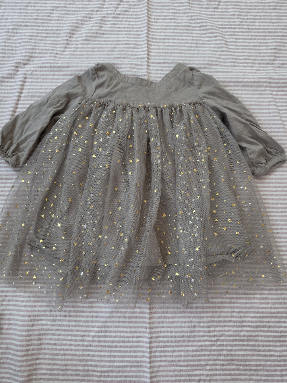 Baby Gap Star Tulle Dress with Sparkle Skirt 6-12M